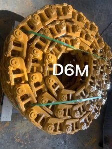 Cadena de Oruga para Bulldozer D6M, Conjunto de Eslabones de Cadena para fabricación