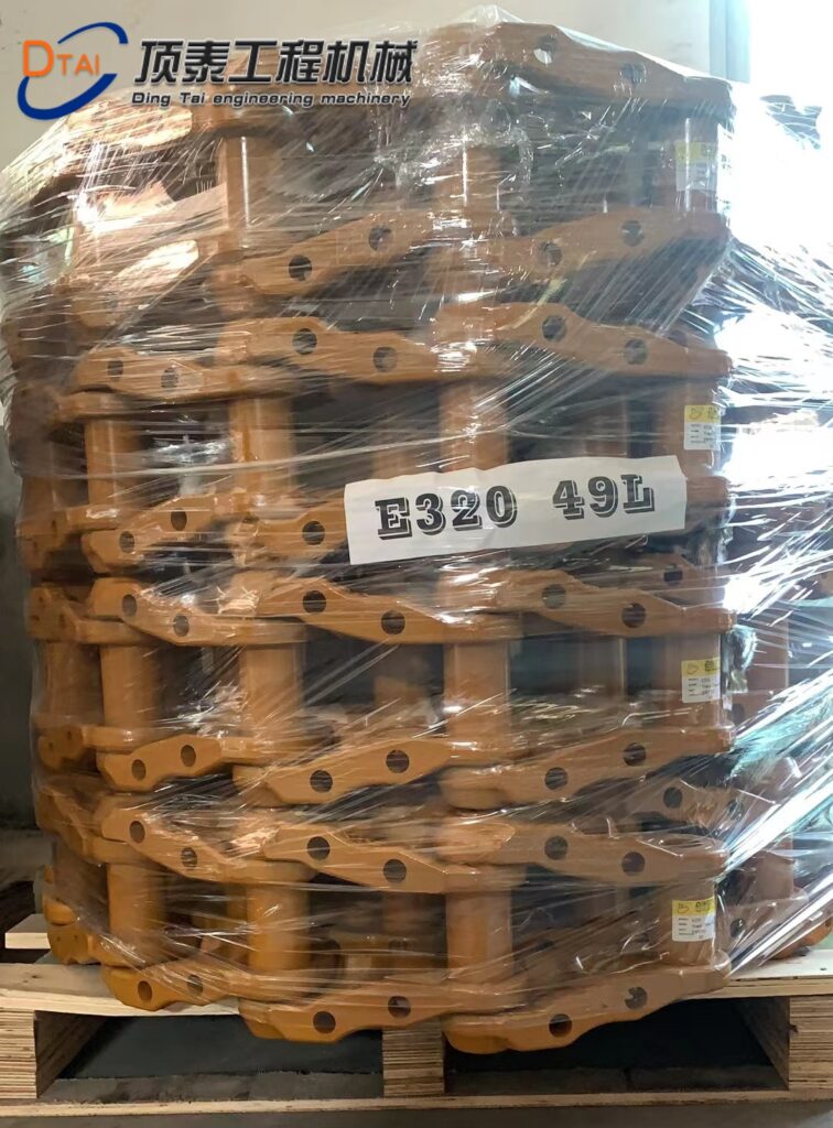 Repuestos para Tren de Rodaje de Excavadora, Conjunto de Cadena de Oruga E320