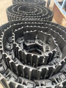 Cadena de Oruga, Repuestos para Excavadora E325/E322 para Hitachi, Caterpillar, Komatsu, Doosan, Hyundai, Kobelco