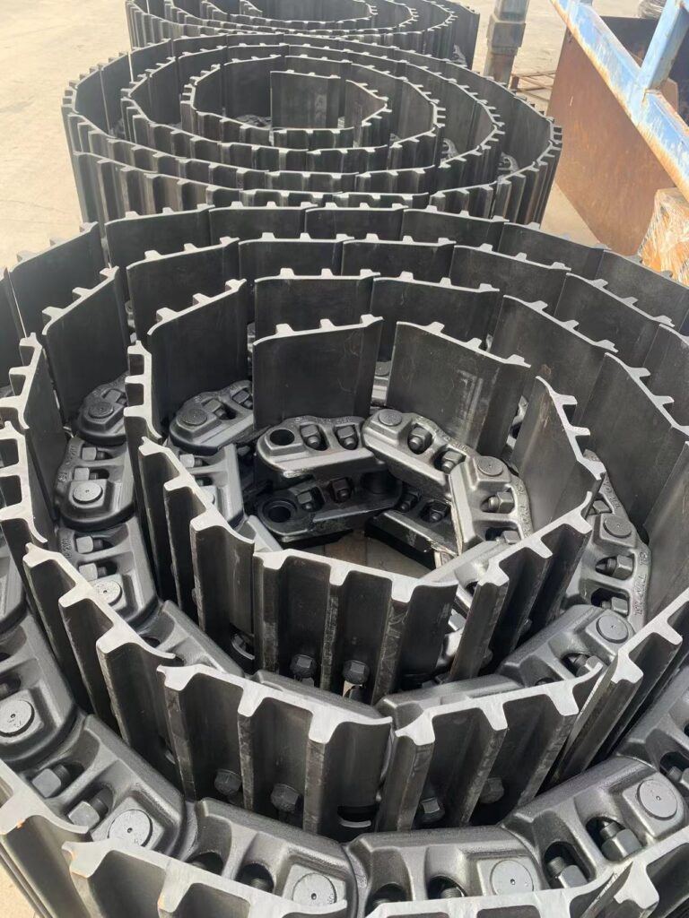Cadena de Oruga, Repuestos para Excavadora E325/E322 para Hitachi, Caterpillar, Komatsu, Doosan, Hyundai, Kobelco