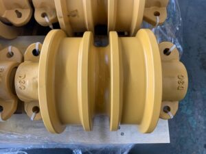 Rodillo de Pestaña Simple y Doble D3C para Tren de Rodaje de Bulldozer
