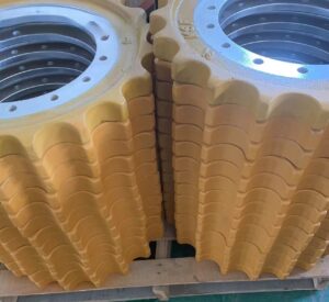 Grupo de Rueda Dentada (Sprocket) para Excavadora PC100-5 a precio competitivo, para la venta