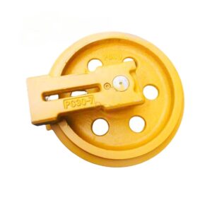 Precio de Fábrica, Conjunto de Rueda Guía Forjada para Tren de Rodaje de Excavadora