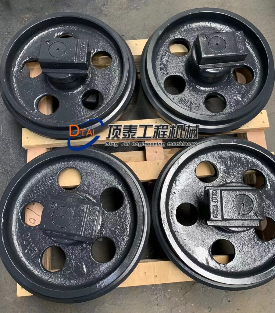 Rueda Guía de Alta Calidad para Excavadora EX70, para la venta