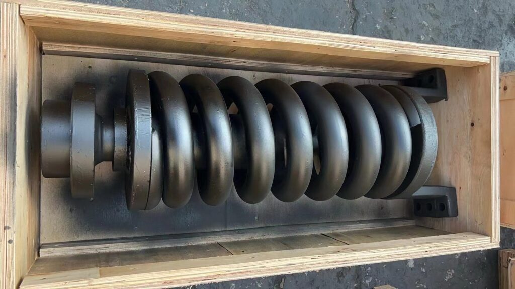 Conjunto de ajustador de cadena para excavadora PC200-7 20Y-30-12110, muelle tensor