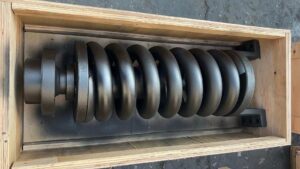Conjunto de ajustador de cadena para excavadora PC200-7 20Y-30-12110, muelle tensor