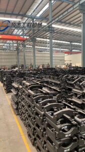 Repuestos para excavadora, Bieleta en H protectora de cadena SK230