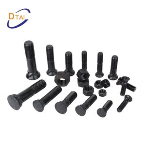 Pernos y Tuercas para Zapata de Oruga de Excavadora, Perno y Tuerca M20.5*55